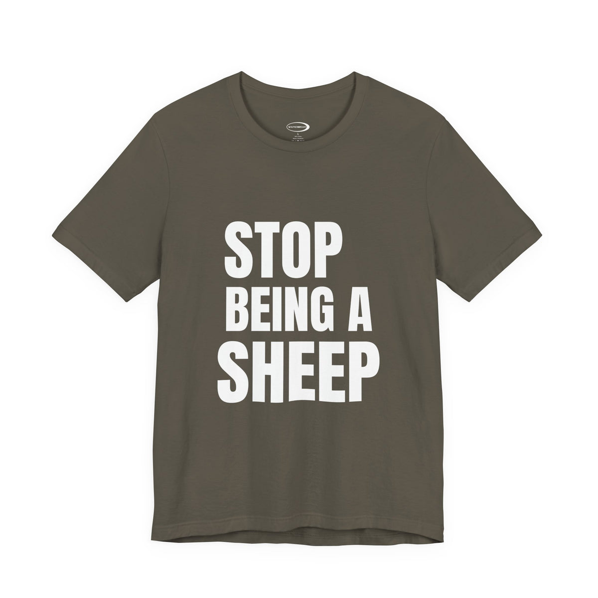 Stop Being A Sheep Tee